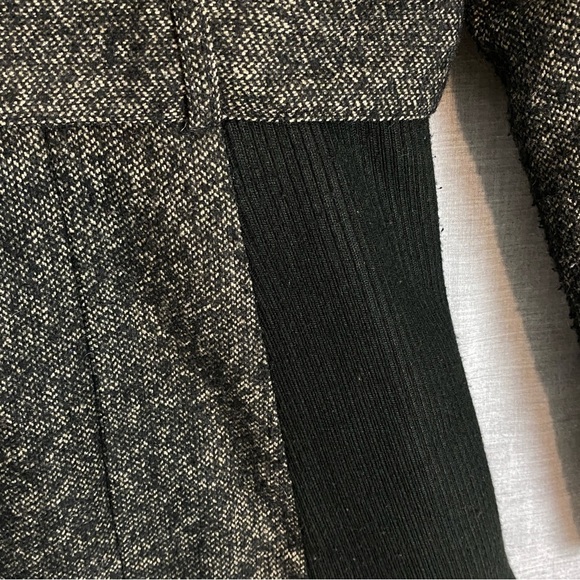 Smart Set Belted Jacket Coat Sz XS Wide Lapels Snap Close Cropped Trench Style - Picture 6 of 12